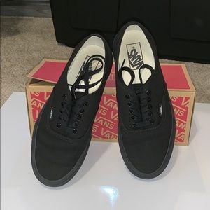 Authentic Black Vans